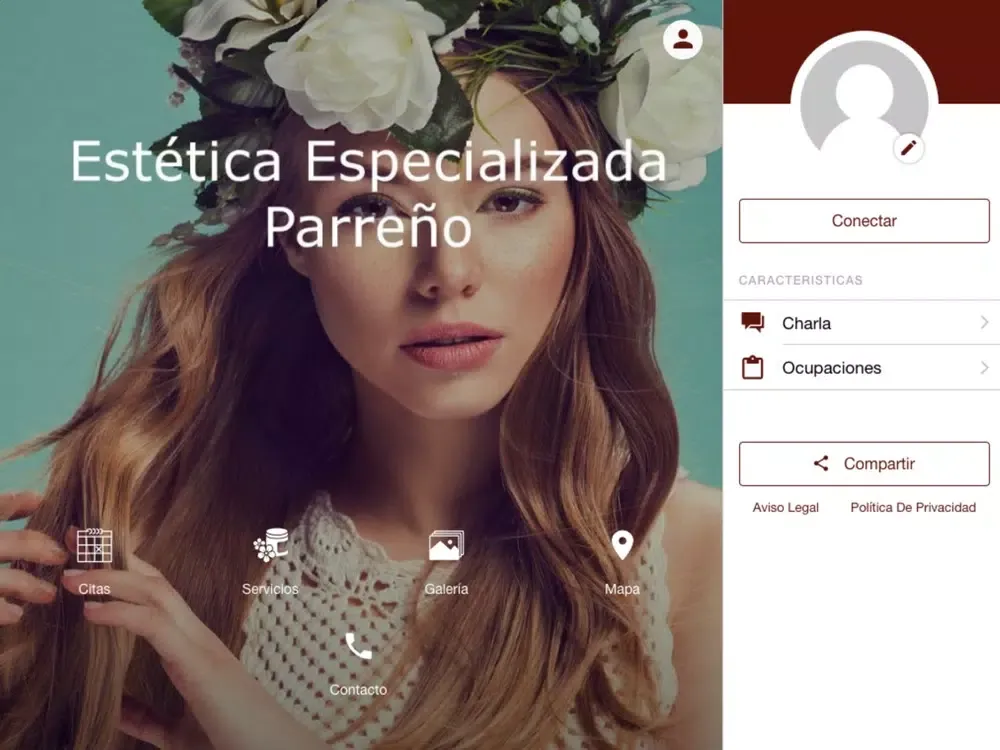 Captures d'écran de Estética Especializada Parreño iPad 
