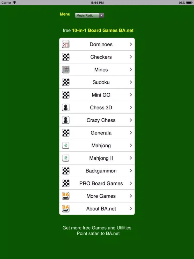 10-in-1 Board Games BA.net iPad  سکرین شاٹس