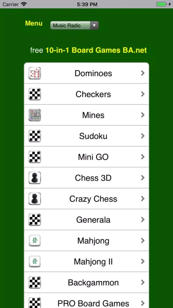 10-in-1 Board Games BA.net سکرین شاٹس