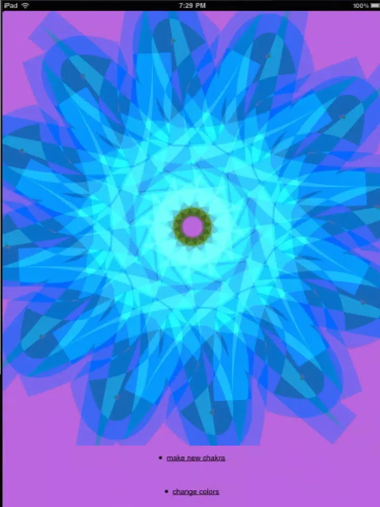 Capturas de pantalla de free Chakras Mandalas BA.net iPad 