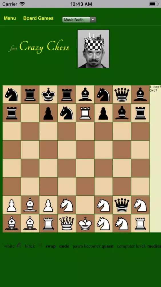Ảnh chụp màn hình của Crazy Chess Random - BA.net