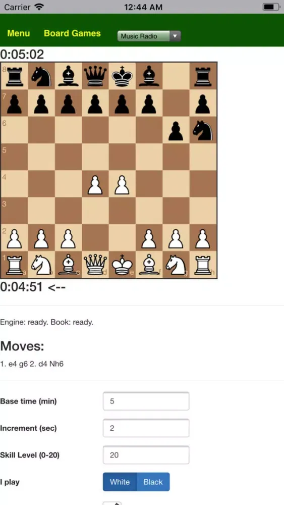 Ảnh chụp màn hình của Crazy Chess Random - BA.net