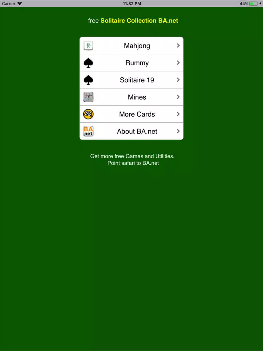 صور Solitaire Collection - BA.net iPad 