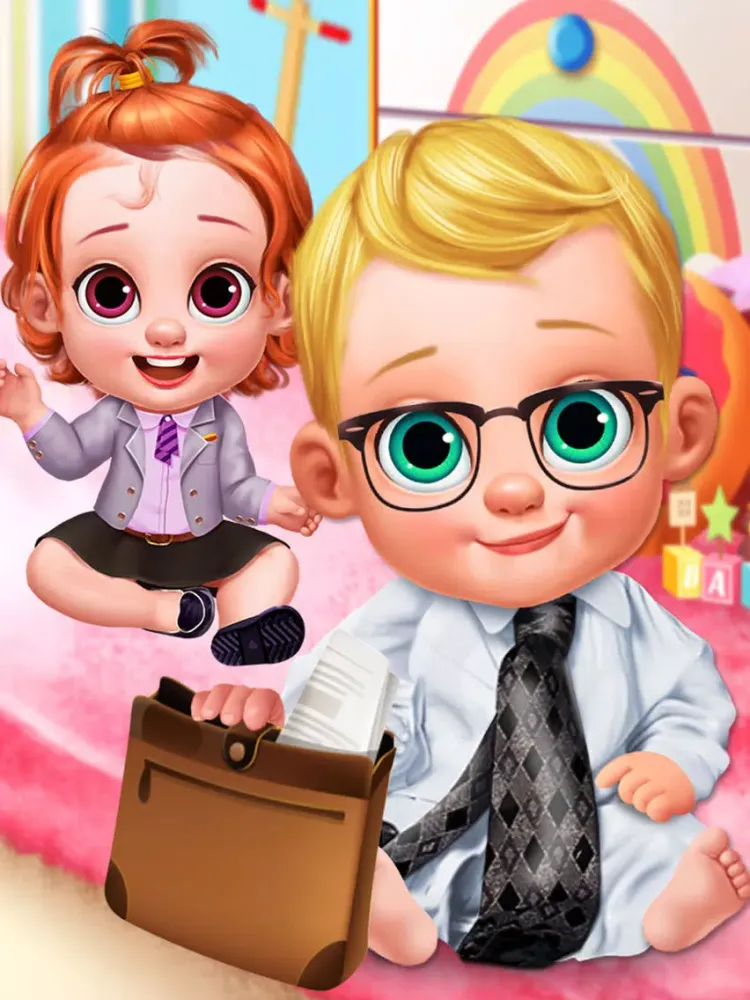 Capturas de pantalla de Baby Boss - Dream Job Face Changer Salon Game iPad 