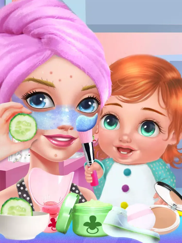 Babysitter & Baby's Beach Day: Paradise Island iPad  Screenshots