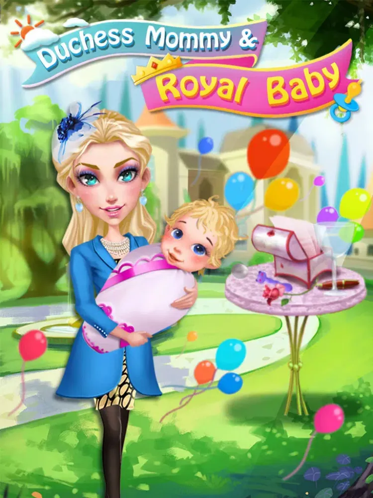 Mommy's Royal Story: Duchess Zara's Newborn Baby iPad  Screenshots