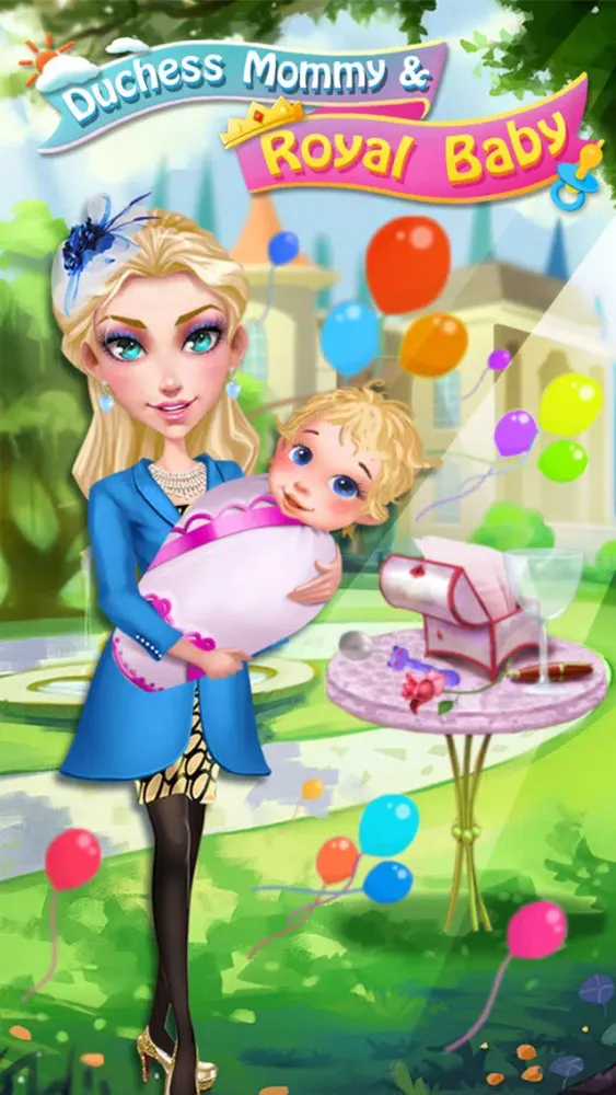 Mommy's Royal Story: Duchess Zara's Newborn Baby Screenshots