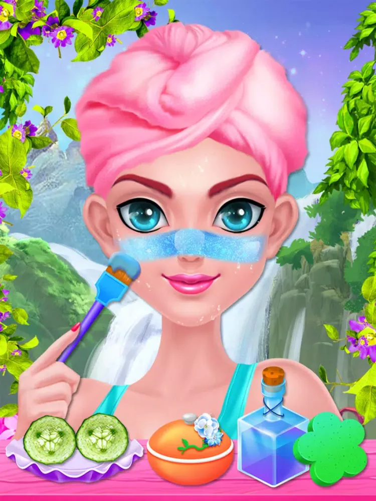 Ảnh chụp màn hình của Fairy Magic Makeover - Dress Up Salon and Spa iPad 