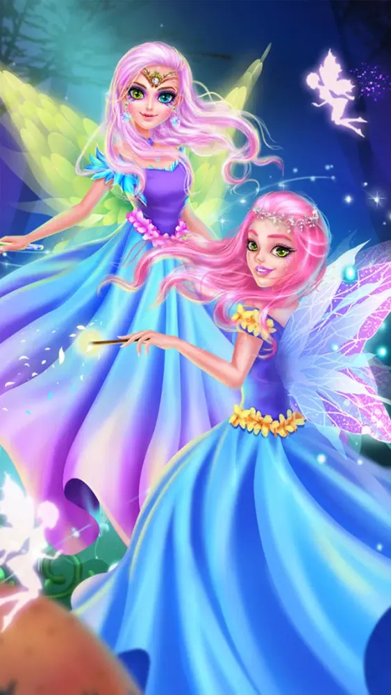 Ảnh chụp màn hình của Fairy Magic Makeover - Dress Up Salon and Spa