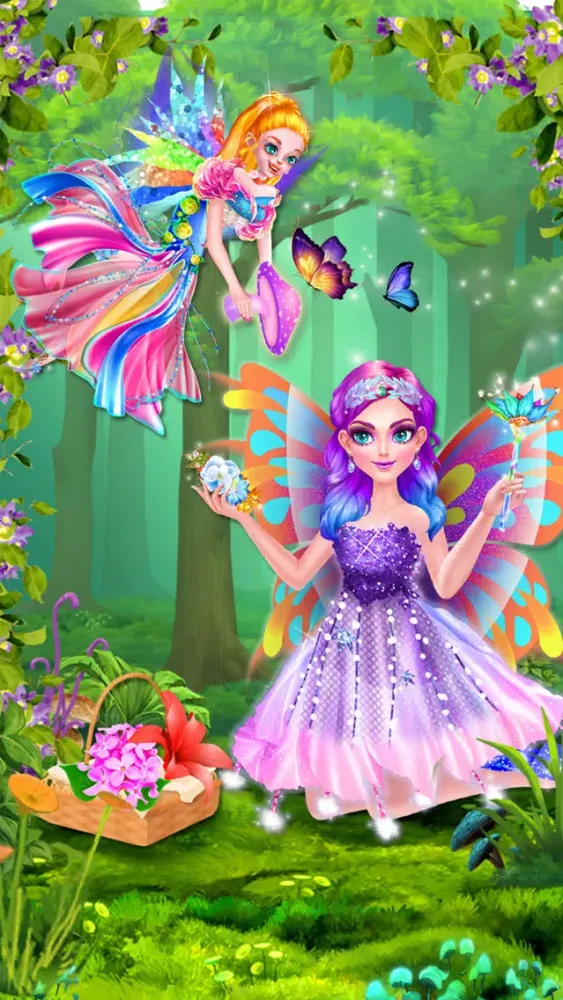 Ảnh chụp màn hình của Fairy Magic Makeover - Dress Up Salon and Spa