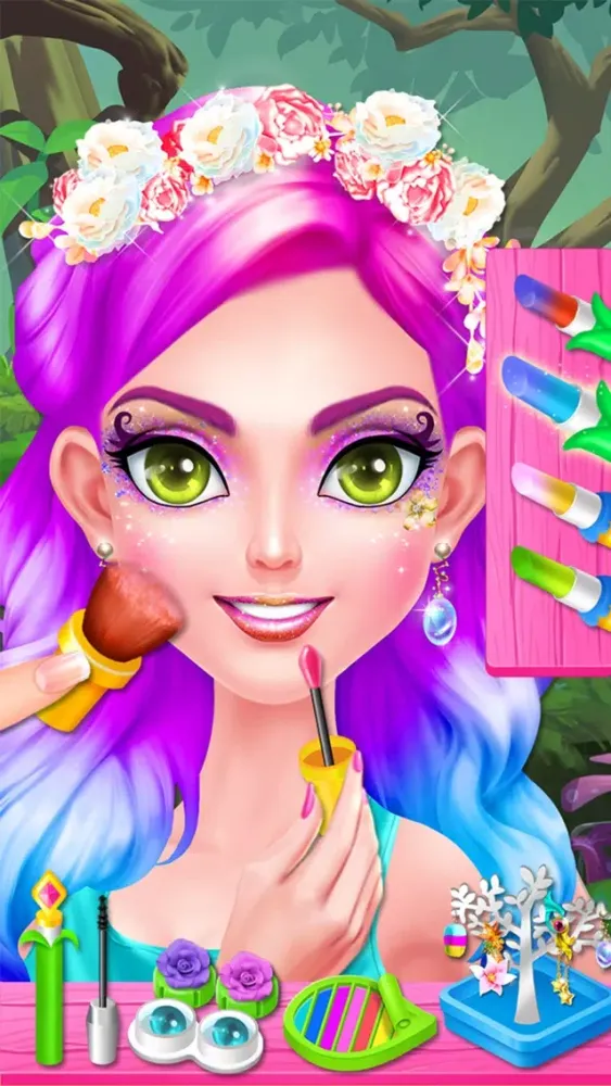 Ảnh chụp màn hình của Fairy Magic Makeover - Dress Up Salon and Spa