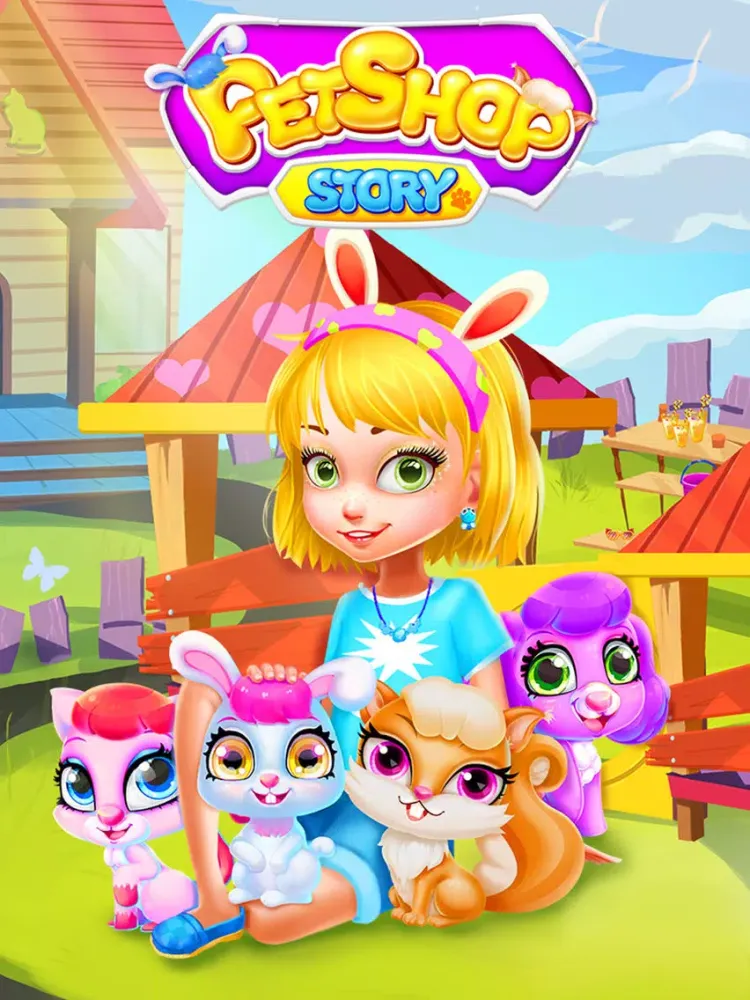 Pet Shop Story - Animal Care, Vet and Beauty Spa Salon: Dog & Cat Makeover! iPad  Screenshots