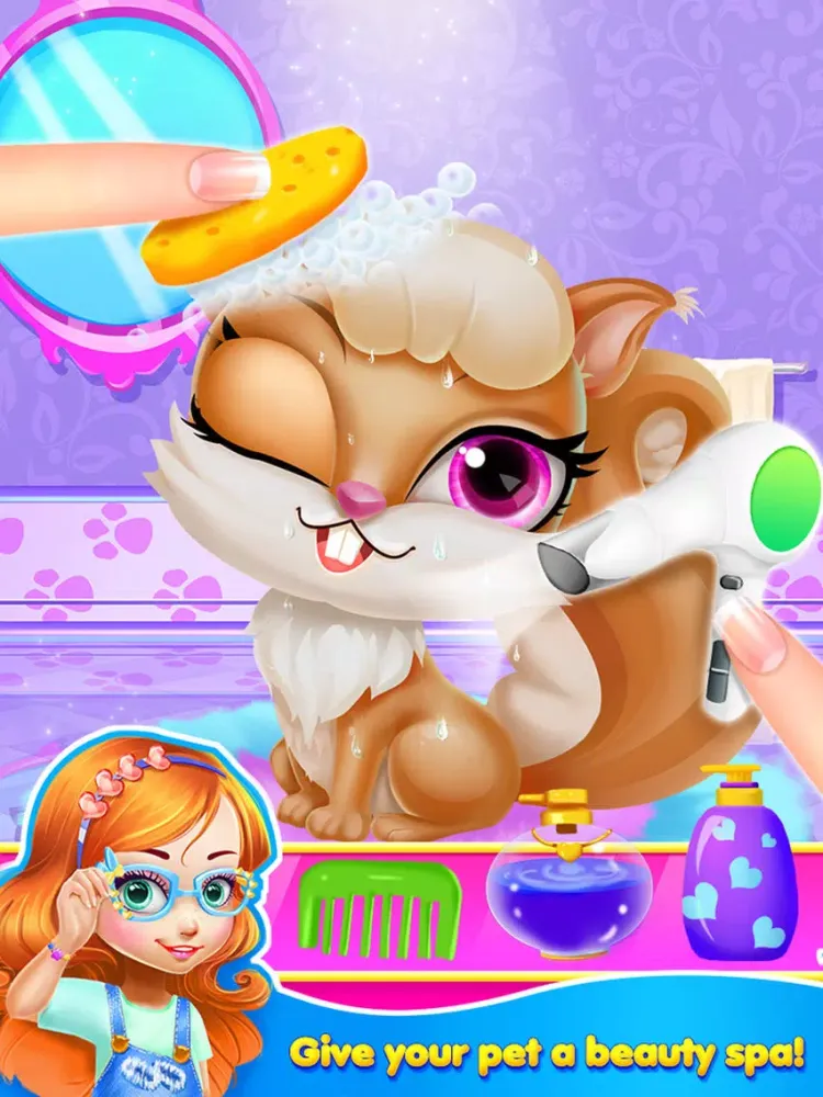 Pet Shop Story - Animal Care, Vet and Beauty Spa Salon: Dog & Cat Makeover! iPad  Screenshots