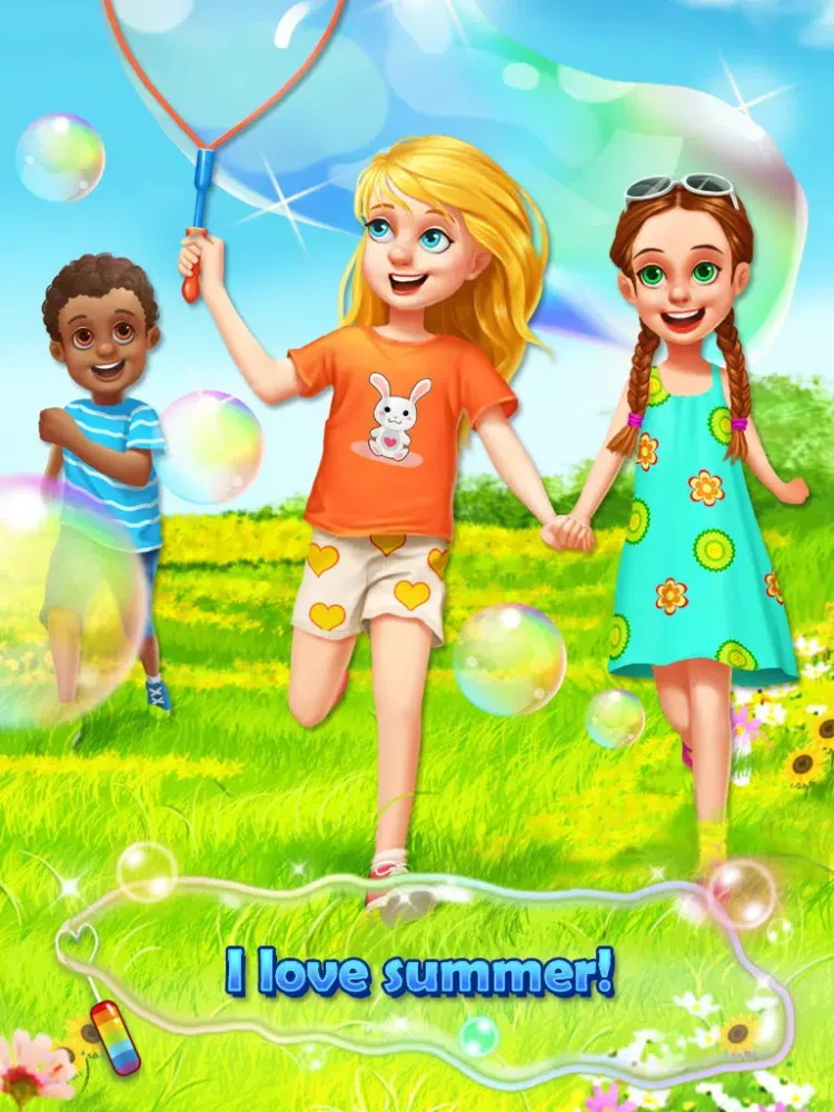 Capturas de tela do Kids Summer Salon - Girls Dress Up & Makeup iPad 
