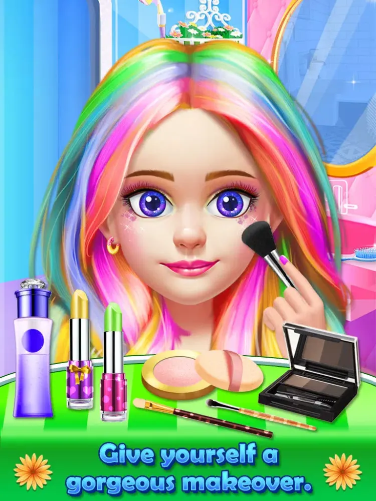 Capturas de tela do Kids Summer Salon - Girls Dress Up & Makeup iPad 
