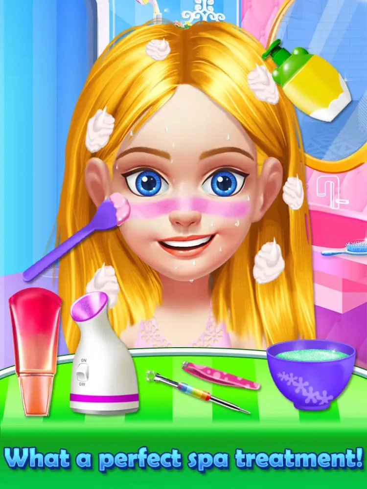 Capturas de tela do Kids Summer Salon - Girls Dress Up & Makeup iPad 