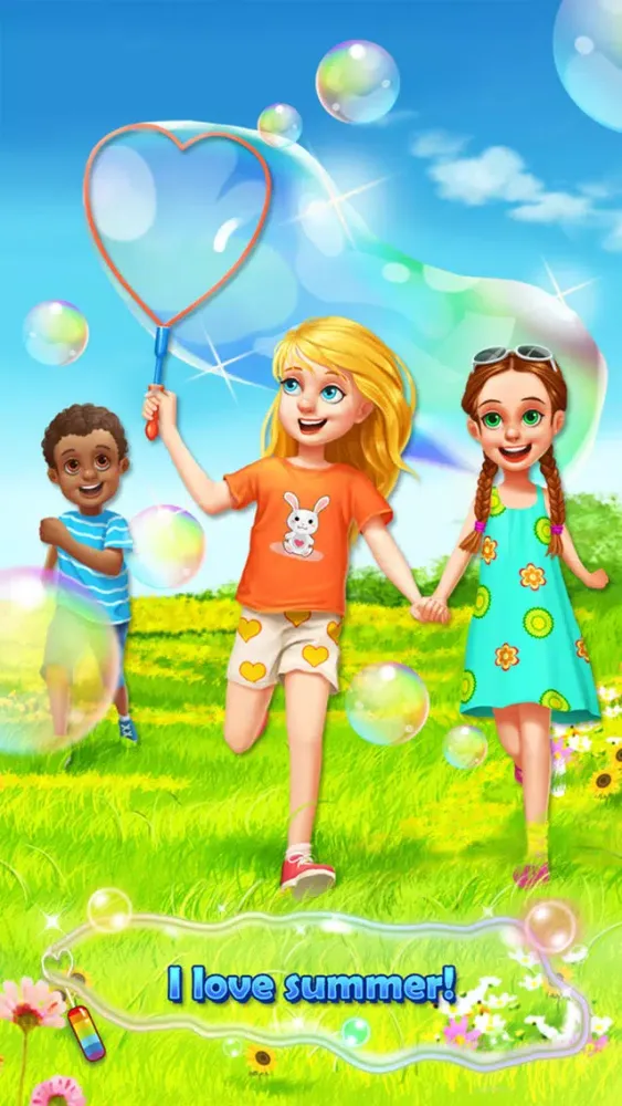 Capturas de tela do Kids Summer Salon - Girls Dress Up & Makeup