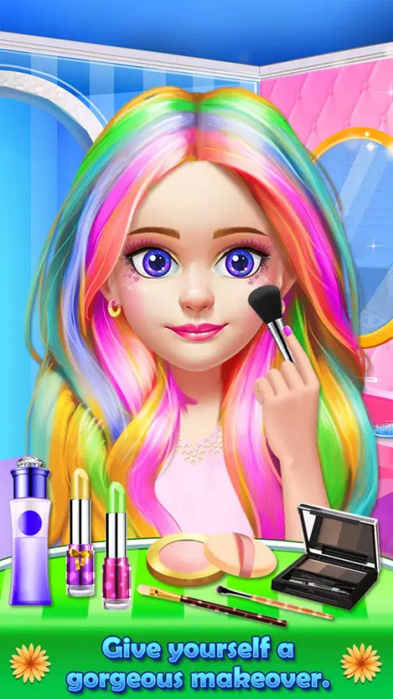 Capturas de tela do Kids Summer Salon - Girls Dress Up & Makeup