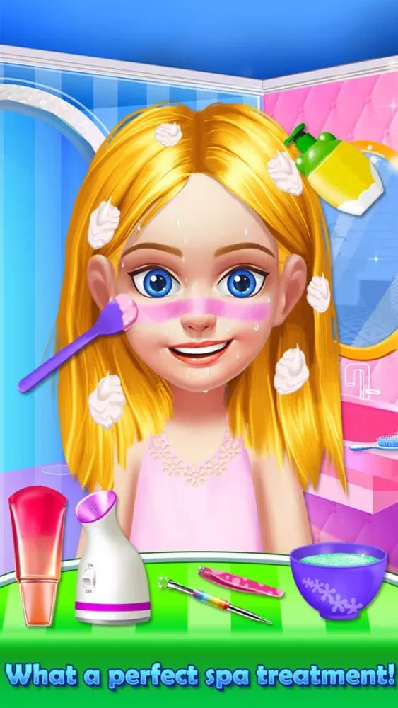 Capturas de tela do Kids Summer Salon - Girls Dress Up & Makeup