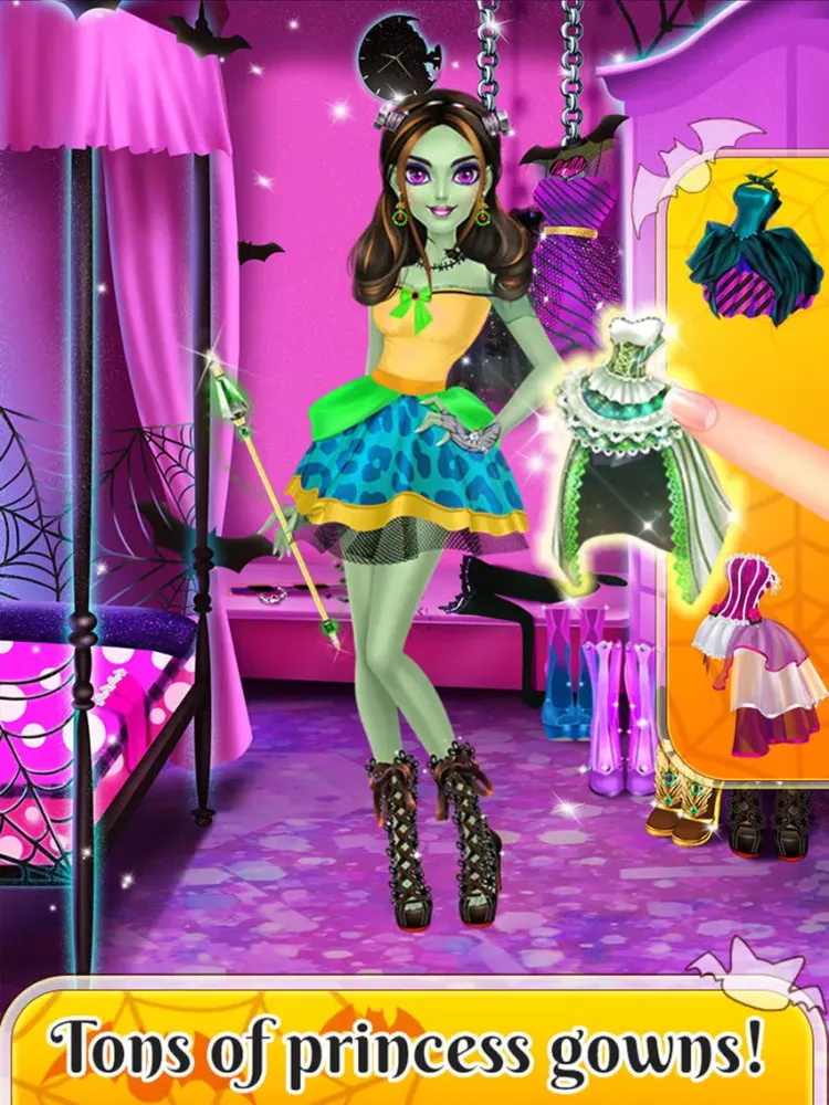 Monster Princess Fashion - Crazy Makeover Party iPad  スクリーンショット