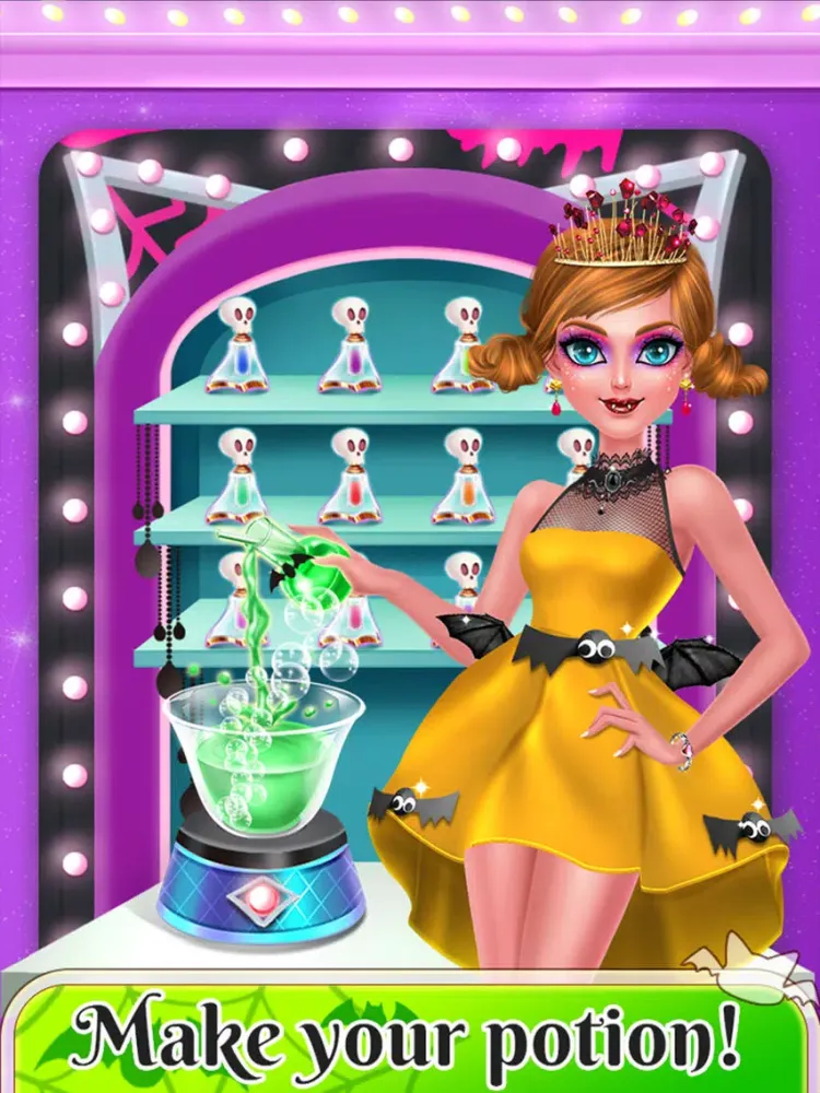 Monster Princess Fashion - Crazy Makeover Party iPad  スクリーンショット