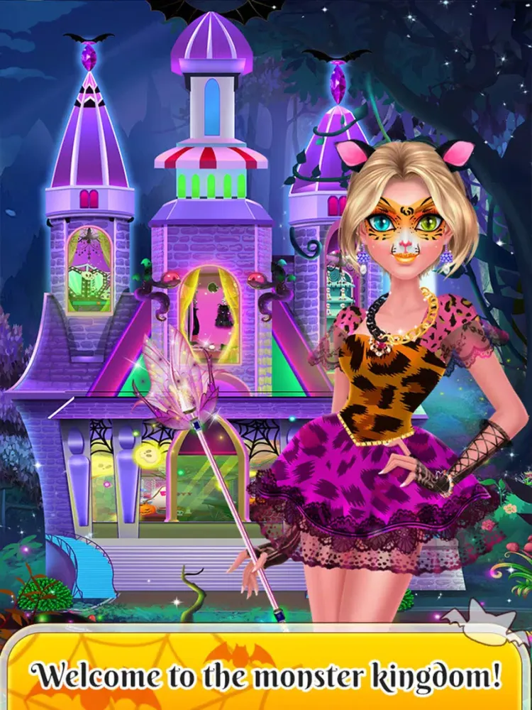 Monster Princess Fashion - Crazy Makeover Party iPad  スクリーンショット