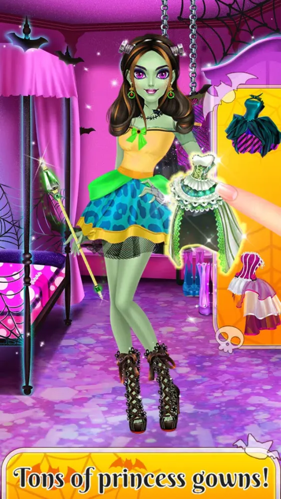 Monster Princess Fashion - Crazy Makeover Party スクリーンショット