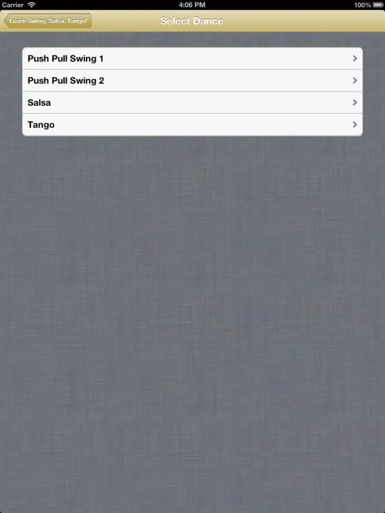 Zrzuty ekranu Learn Swing, Salsa, & Tango! iPad 