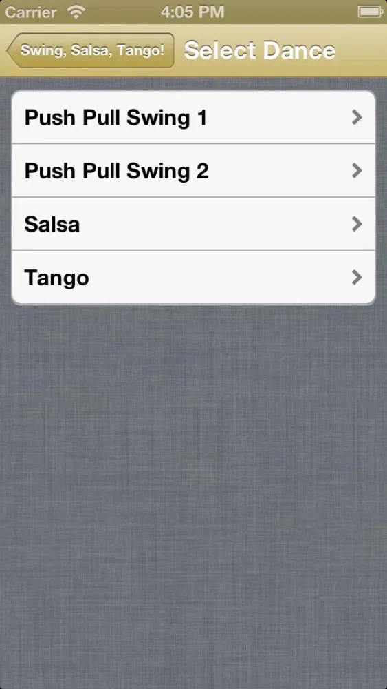 Zrzuty ekranu Learn Swing, Salsa, & Tango!