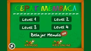 Capturas de tela do Cepat Belajar Membaca