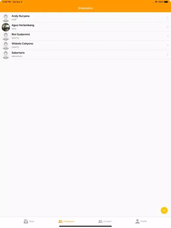 Tangkapan layar SpeedDispo iPad 