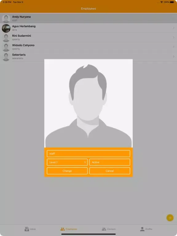 Tangkapan layar SpeedDispo iPad 
