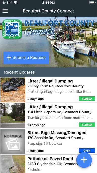 Capturas de pantalla de Beaufort County Connect
