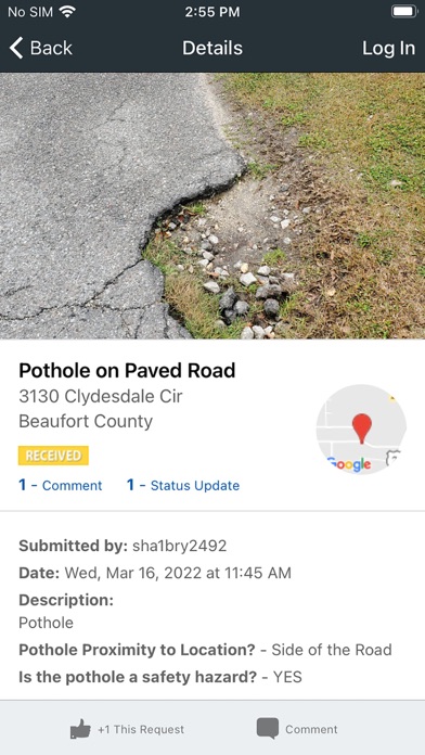 Capturas de pantalla de Beaufort County Connect