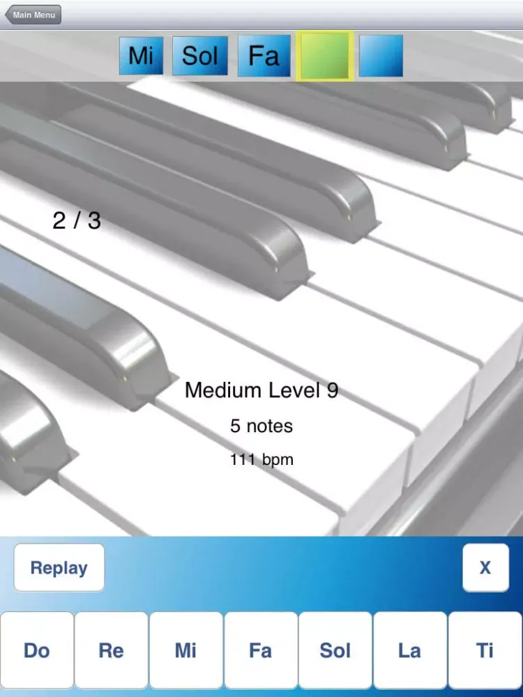 Do Re Mi Ear Training - Solfege, pitch and interval training for singers, composers and music students iPad  Screenshots