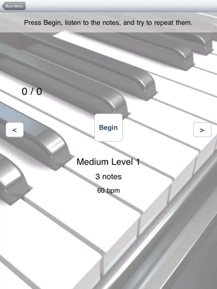 Do Re Mi Ear Training - Solfege, pitch and interval training for singers, composers and music students iPad  Screenshots