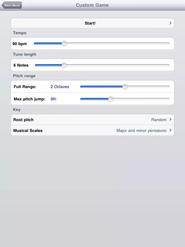 Do Re Mi Ear Training - Solfege, pitch and interval training for singers, composers and music students iPad  Screenshots