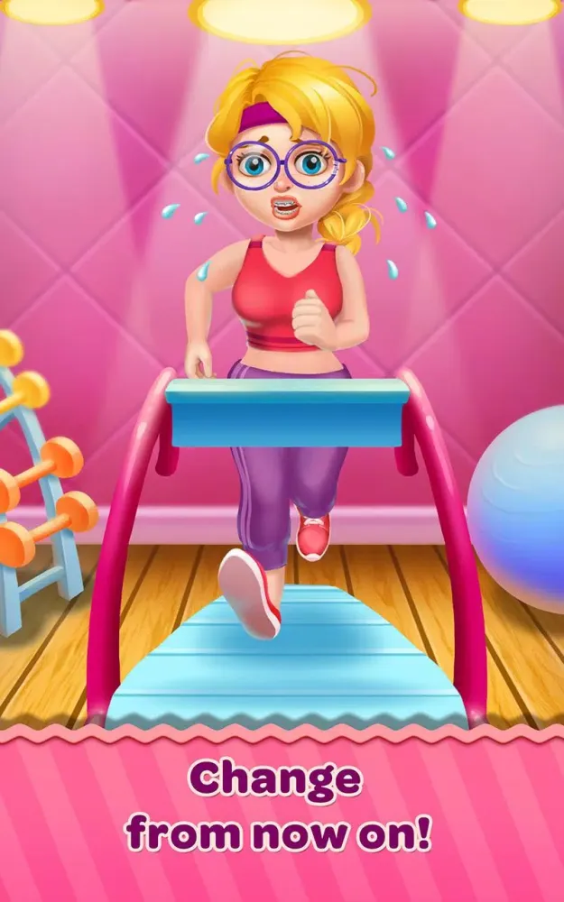Nerdy Girl Make Up Salon应用截图
