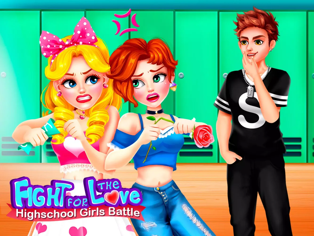 Zrzuty ekranu Highschool Girls Battle - Figh