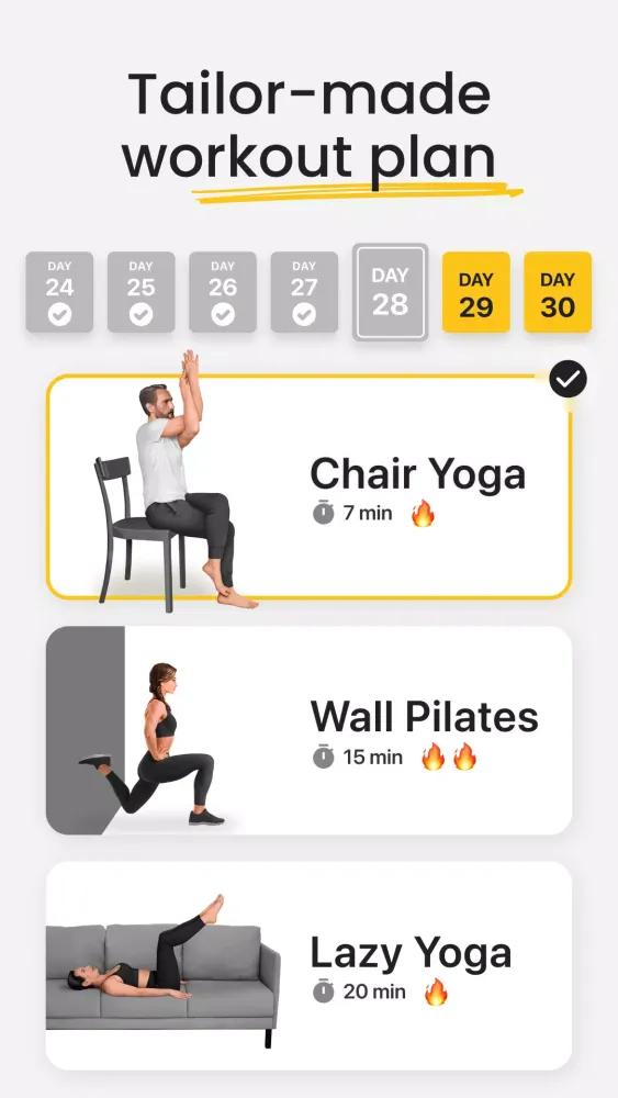 Yoga For Beginners by Yoga-Go Screenshots