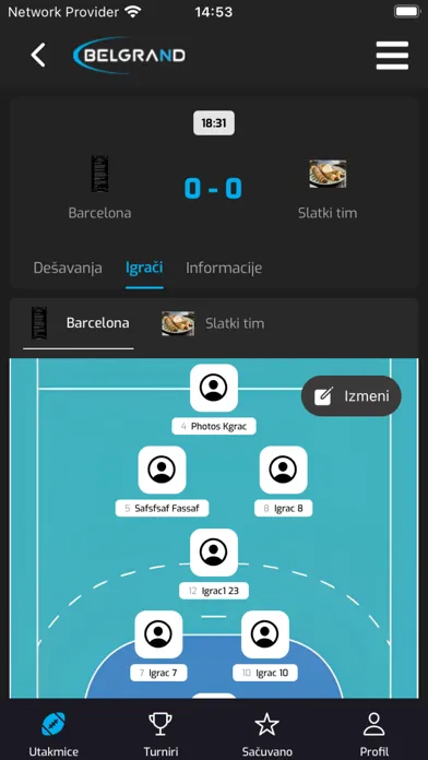 Capturas de tela do Belgrand ScoreMaster