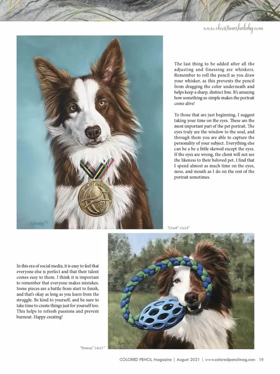 Capturas de tela do COLORED PENCIL Magazine iPad 