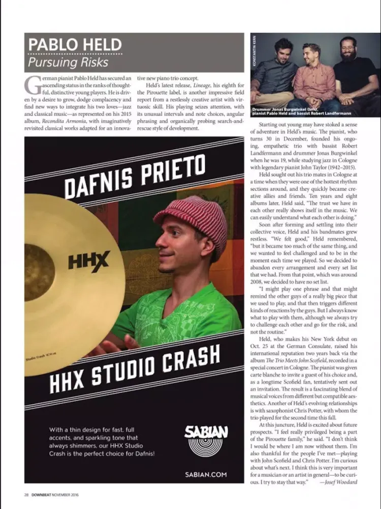 Captures d'écran de DownBeat Magazine iPad 