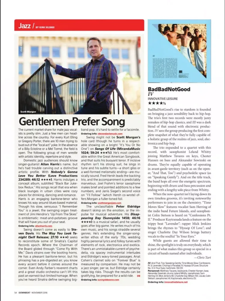 Captures d'écran de DownBeat Magazine iPad 