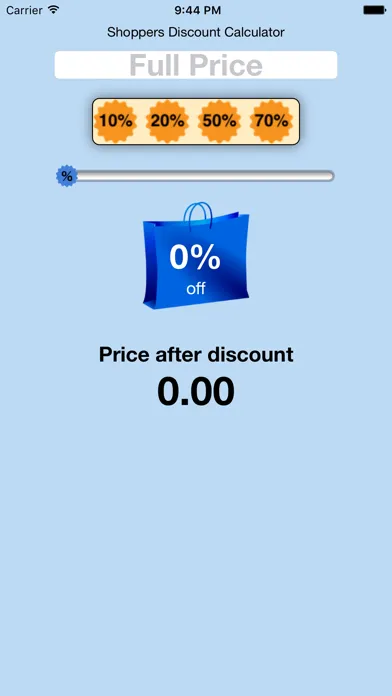 Скриншоты Shoppers Percentage Discount Calculator