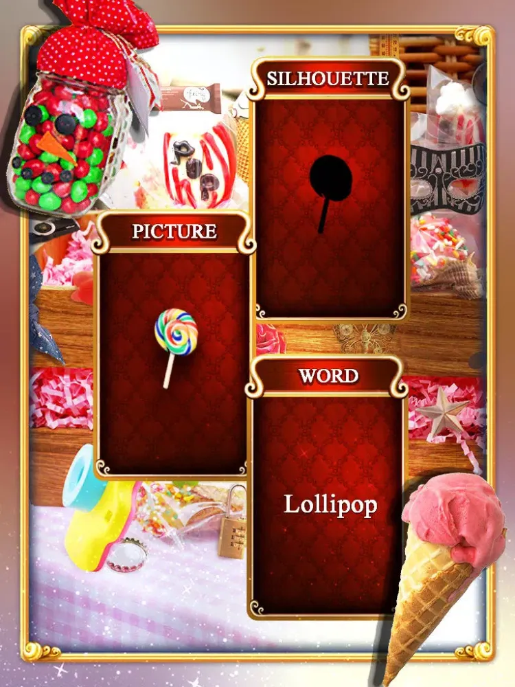 ภาพหน้าจอของ Hidden Objects - Candy Kingdom iPad 