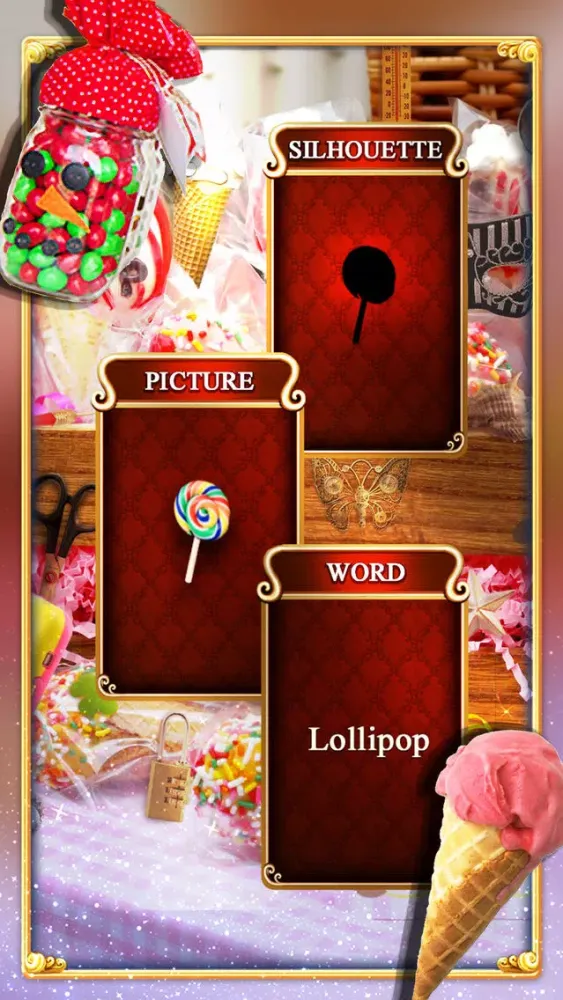 ภาพหน้าจอของ Hidden Objects - Candy Kingdom