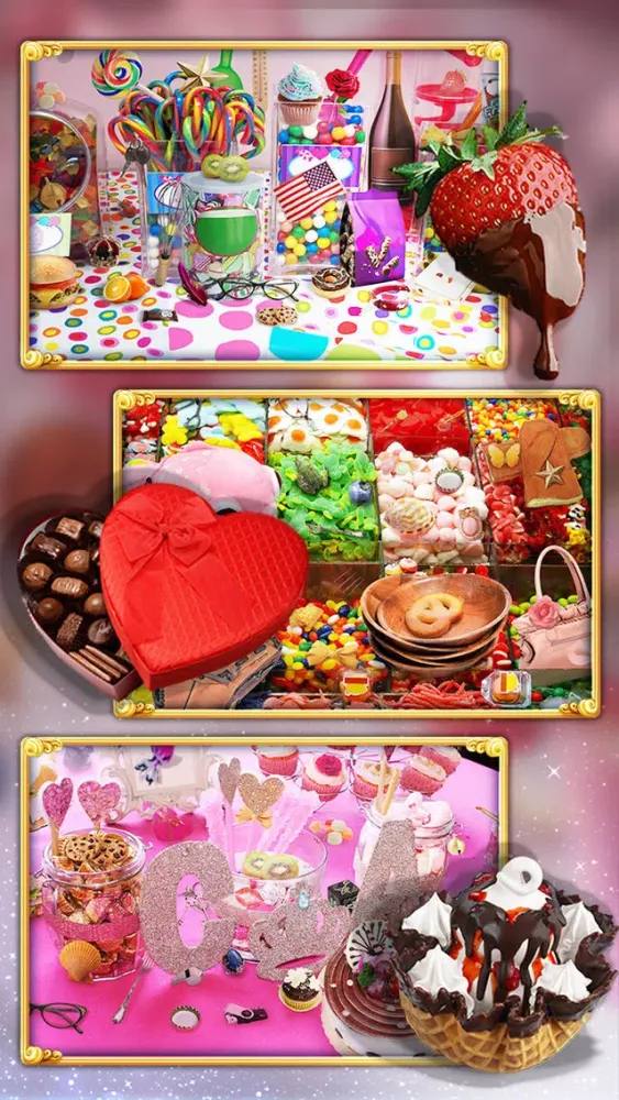 ภาพหน้าจอของ Hidden Objects - Candy Kingdom