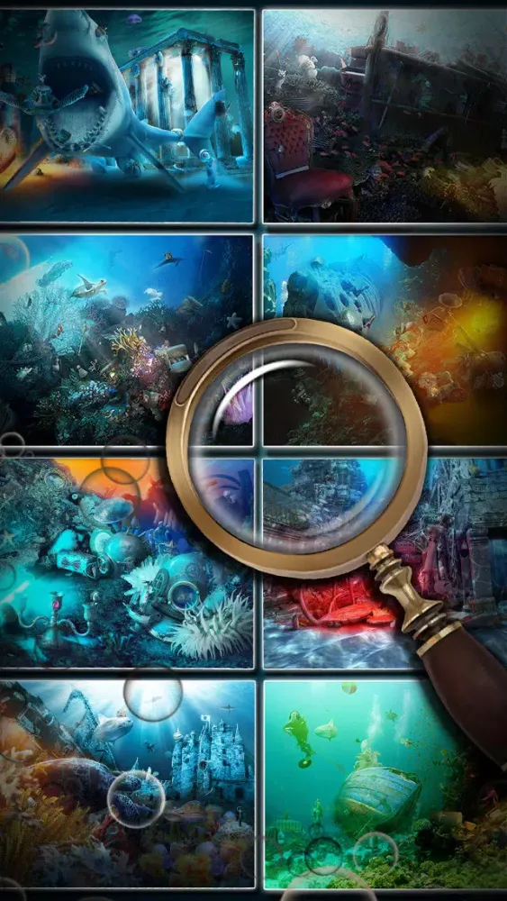 Ảnh chụp màn hình của Hidden Objects: Deep Ocean Mysteries