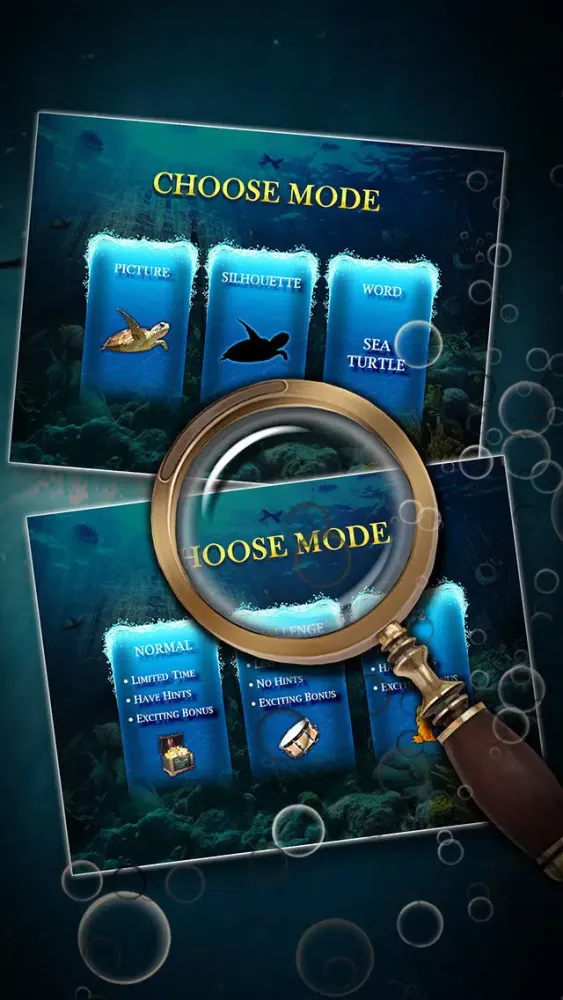 Ảnh chụp màn hình của Hidden Objects: Deep Ocean Mysteries